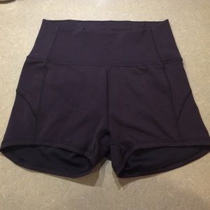 Lululemon Black Compression Shorts
